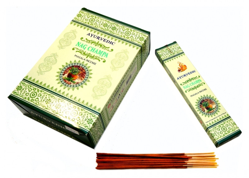 Ayurvedic Nag Champa (плоска пачка) 20 грамів