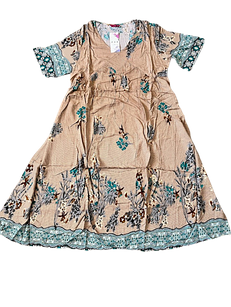 Жіноча сукня відмінної якості, котон, р.56-58, 3XL.