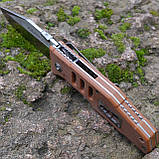 Ніж складаний LAND Knife GB-9046, 21см, 177г, склобій, G10 койот, фото 2