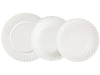 Набор фарфоровых тарелок Lefard Меренга 18 предметов 949-010