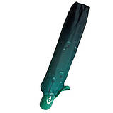 Парасолька напівавтомат Toprain 2056 жіноча на 8 спиць Краплі Зелений, фото 3