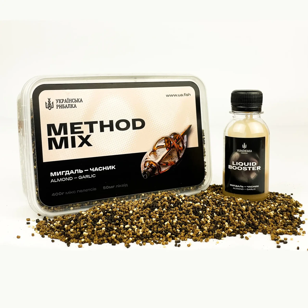 Метод мікс Українська Рибалка мигдаль-часник, фото 1