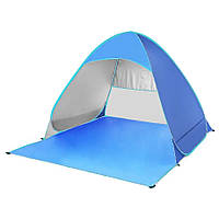 Палатка пляжная самораскладная RIAS с чехлом 170x145x115 см Blue (3_01027)