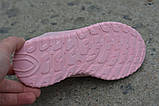 Легкі тканинні дитячі кросівки BBT KIDS для дівчинки рожеві р33-34, фото 5
