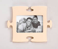 Рамки для світлин "Пазл" бежевий. комбінуйте самі!
