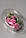Набір прикрас на паску”Великодній топпер і рожеві трояндочки”, фото 3