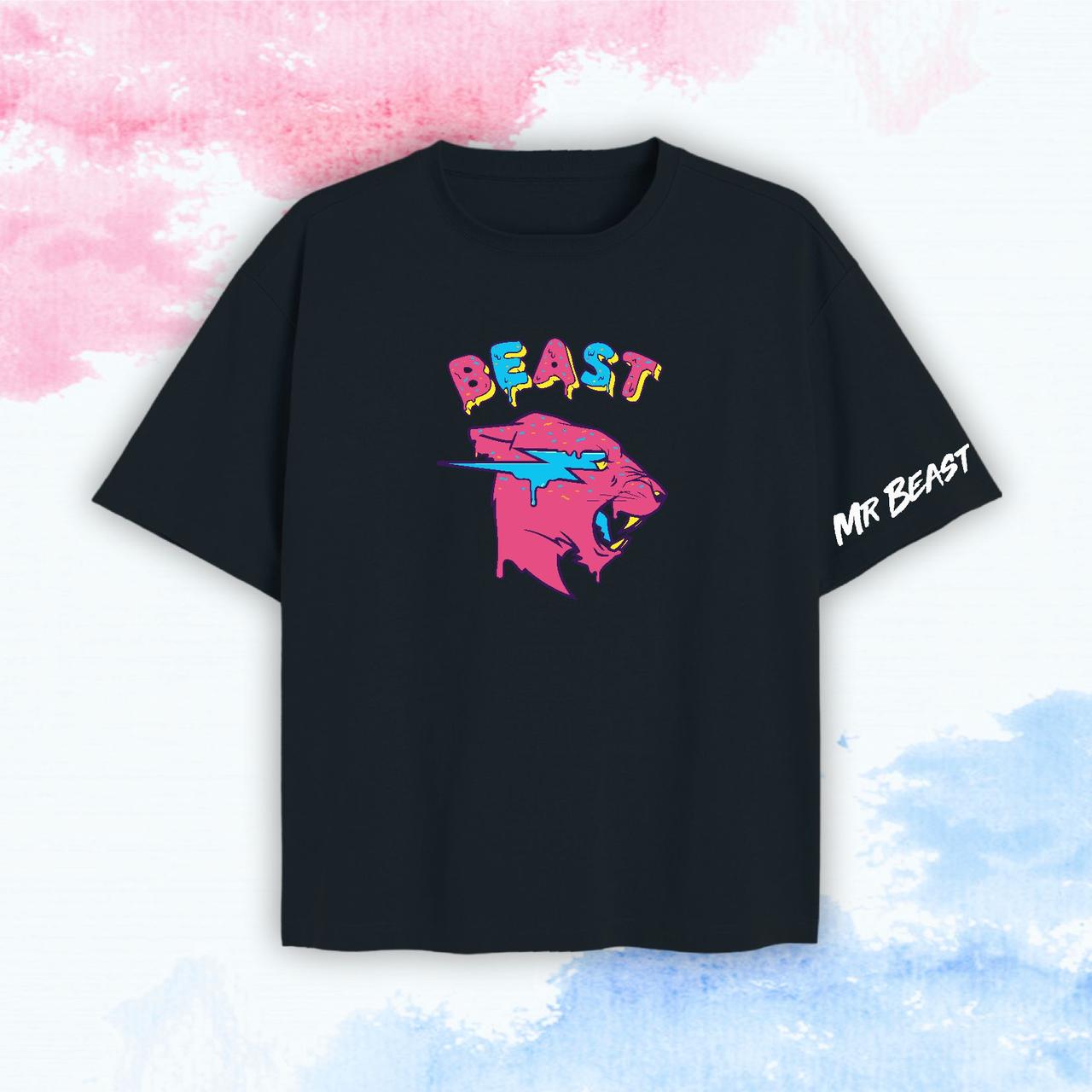 Футболка дитяча MrBeast (містер-біст) "Яскравий"