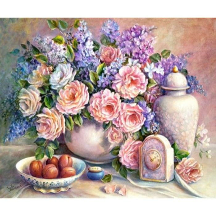 Картина за номерами 40х50 см DIY Натюрморт (Y5873), фото 1