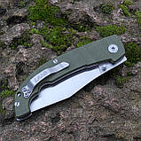 Ніж складний LAND GB-913 (Cold Steel Voyager), олива +paracord, фото 5