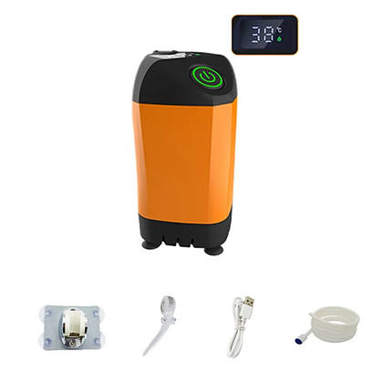 Портативний душ на акумуляторі 4800 mAh, переносний міні душ, фото 1