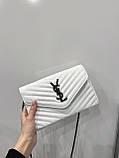 Сумка Yves Saint Laurent жіноча люкс якість 1-1 з оригіналом жиноча сумка, фото 2