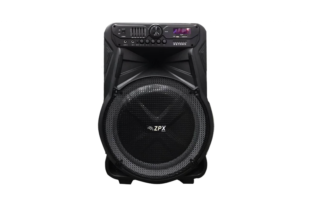 Бездротова акустична система ZPX ZX-7772 | Портативна bluetooth колонка з пультом та мікрофоном