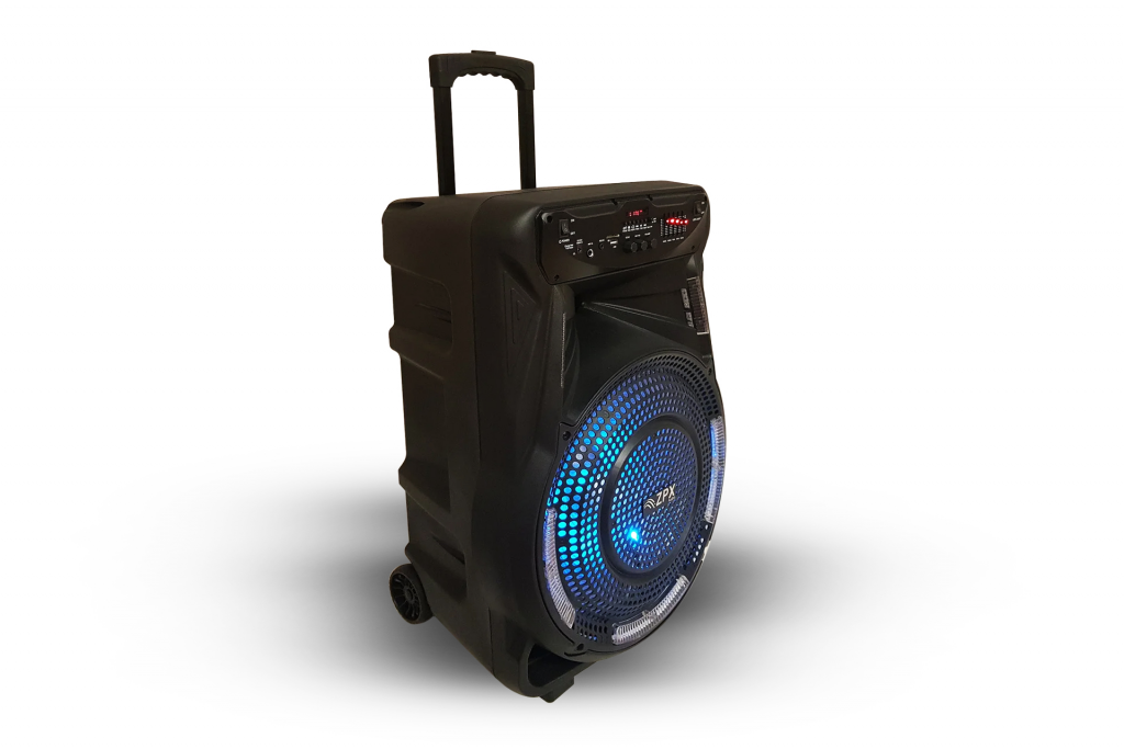 Бездротова акустична система ZPX ZX-7774 | Портативна bluetooth колонка з пультом та мікрофоном