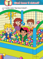 Piccolo e forte! B Libro dello studente ed esercizi + CD audio / Підручник для дітей, фото 4