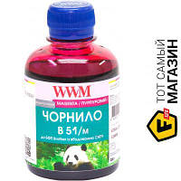 Чернила WWM Brother DCP-T300/T500W Magenta, 200г (B51/M) Magenta 200