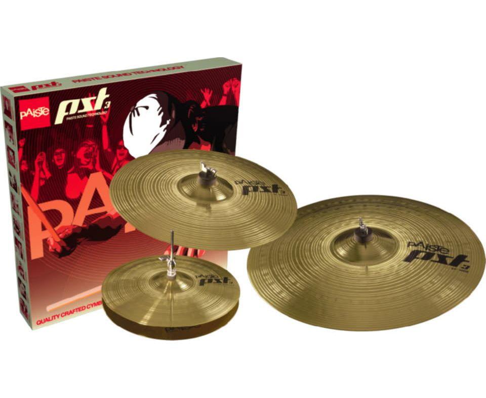 Набір тарілок для барабанів Paiste PST 3 Universal Set