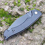 Ніж складний CS-R2, 440B, G10 чорний, china., фото 3