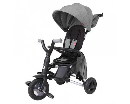 Триколісний велосипед Qplay Nova+ Rubber grey, фото 1