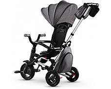 Триколісний велосипед Qplay Nova+ Rubber grey, фото 4