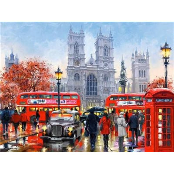 Картина за номерами 40х50 см DIY Лондон (RA3482), фото 1