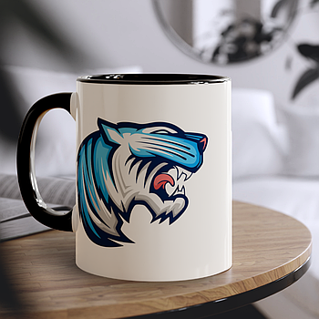 Чашка MrBeast (містер біст) "синьо-блакитний"