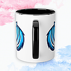 Чашка MrBeast (містер біст) "синьо-блакитний", фото 3