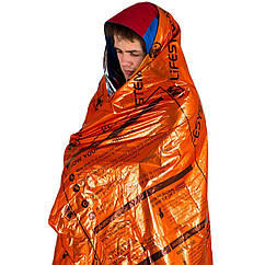 Легка термоковдра рятувальна Lifesystems Heatshield Blanket Single 210x150 см.