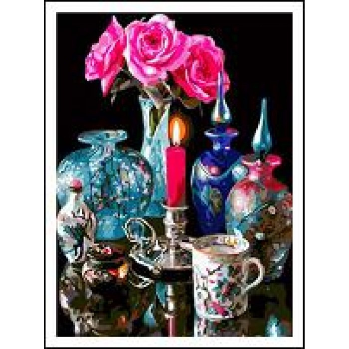 Картина за номерами 40х50 см DIY Нічний натюрморт (RA5305), фото 1