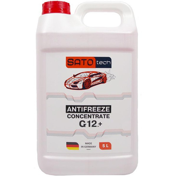 Антифриз-концентрат Sato Tech G12+ -80°C Фиолетовый, 5л (G1215P ...