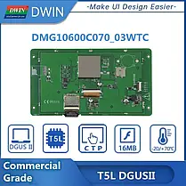 Модуль HMI DWIN DMG10600C070_03WTC  7 дюймів, фото 3