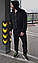 Чоловічий спортивний костюм чорний, фото 4