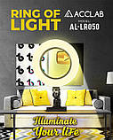 Кільцева USB LED-лампа ACCLAB AL-LR050 (1283126511578), фото 4