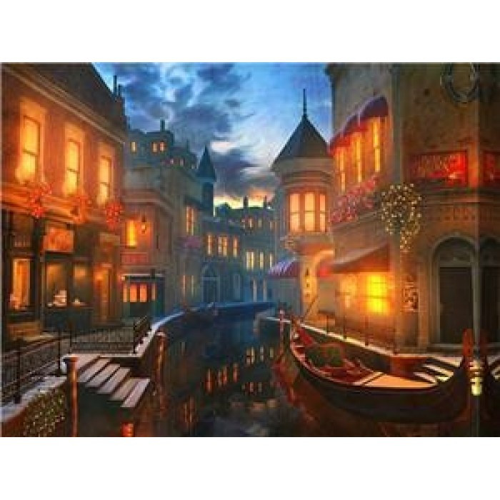 Картина за номерами 40х50 см DIY Ніч (RSB8124), фото 1