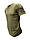 Футболка тактична Х/Б олива щільність 220 грамів з Velcro Pancer Protection, фото 4