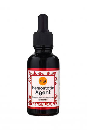 Nila Hemostatic Agent Кровоспинний засіб, скло+піпетка, 30мл, фото 1