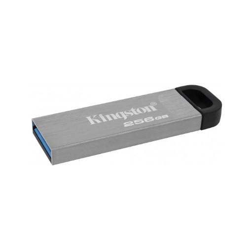 У Нас: Флеш пам'ять/флешка Kingston DTKN/256GB DataTraveler Kyson USB 3.2 Silver/Black -OK