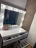 Туалетний столик з підсвіткою + Лампочки в Подарунок, фото 6