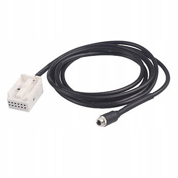 AUX кабель 3.5 мм (гніздо) для магнітоли RD4 Peugeot 207 307 308 407 607 Citroen C2 C3 C4 C5 C6 C8 Berlingo Jumpi