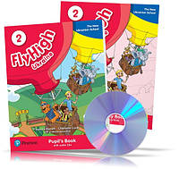 Fly High 2 UKRAINE edition, Pupil's book + Activity Book + Audio Підручник + Зошит англійської мови