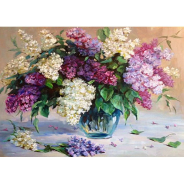 Картина за номерами 40х50 см DIY Букет бузку (RSB8416), фото 1