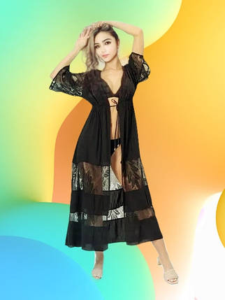 Туника Z.Five 118 черный(В НАЛИЧИИ ТОЛЬКО 44-46 46-48 48-50 УКР р-ры), фото 1