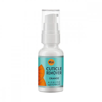 Nila Cuticle Remover ремувер для видалення кутикул лужний Апельсин, пластик+дозатор, 30мл, фото 1