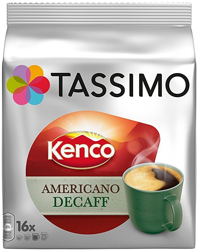 Кава в капсулах Tassimo Kenco Americano Decaff (16 порцій)