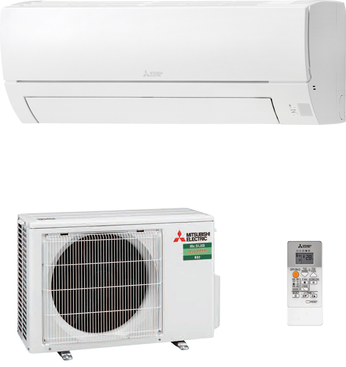 Кондиціонер спліт-система Mitsubishi Electric Classic Inverter MSZ-HR42VF/MUZ-HR42VF