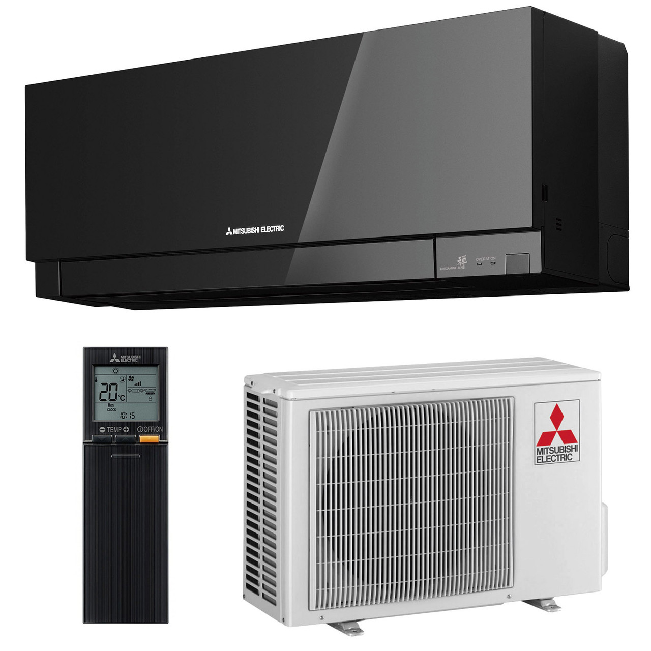 Кондиціонер спліт-система Mitsubishi Electric Design Inverter MSZ-EF25VGKB/MUZ-EF25VG