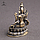 Антична ретро мідна бронзова латунна статуетка фігурка Будди Зелена Тара, фото 6