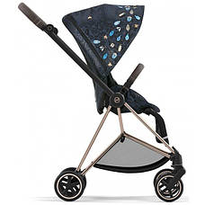 Прогулянкова коляска Cybex Mios 4.0 Jewels of Nature шасі Rosegold, фото 4