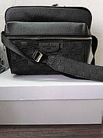 Мужская сумка через плечо Луи Витон стильная сумка-почта Louis Vuitton crossbag black