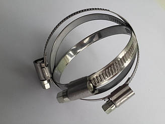 Хомут черв'ячний нержавійка TORK, Туреччина