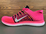 Жіночі кросівки Nike Free 5.0 Flyknnit Pink, фото 6